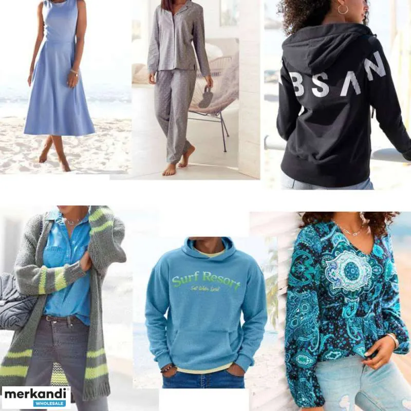 1,80 € por pieza, mezcla de verano de diferentes tallas de moda femenina y masculina, una vajilla