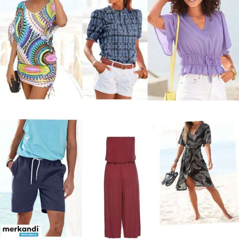 1,80 € por pieza, mezcla de verano de diferentes tallas de moda femenina y masculina, una vajilla