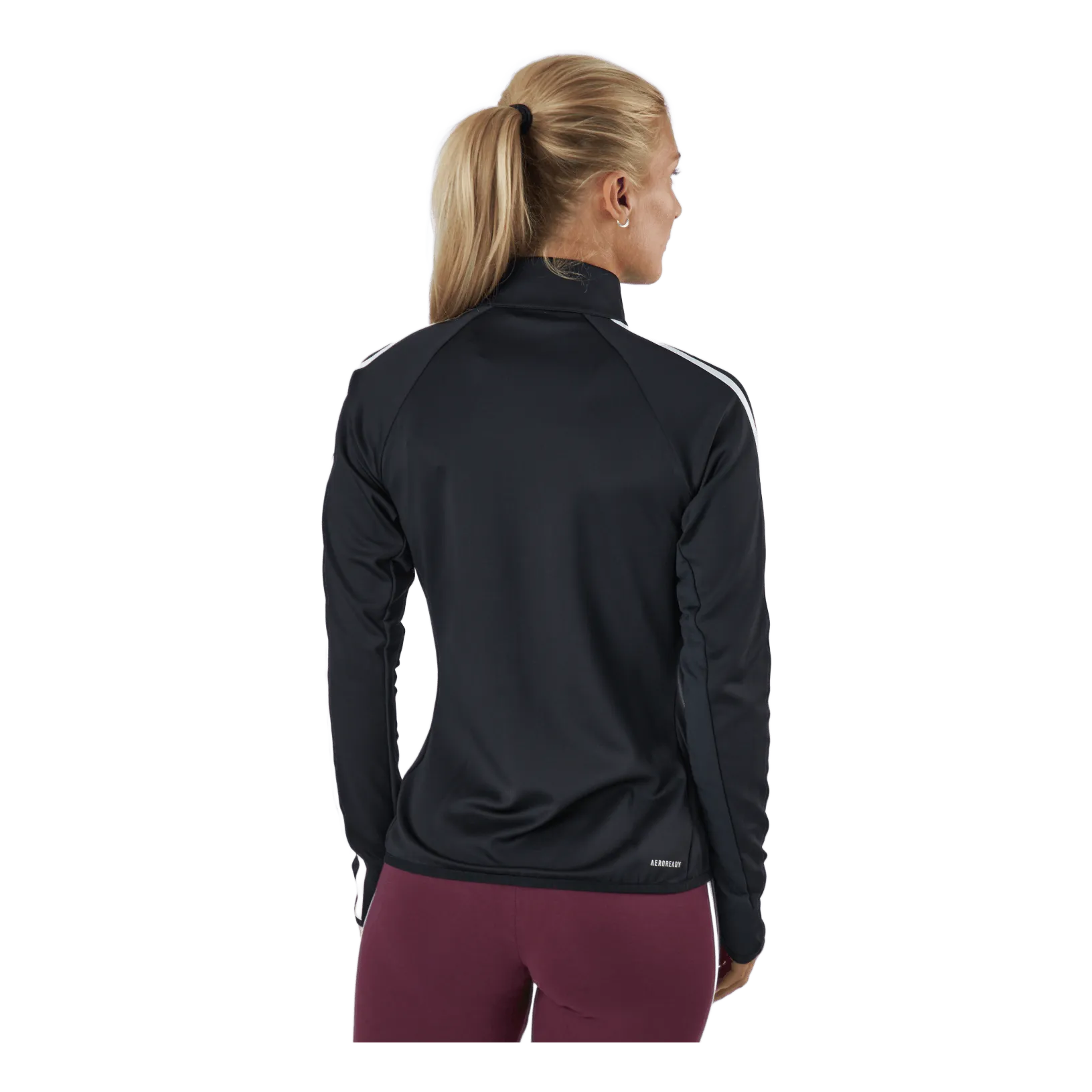 ADIDAS 3STRIPES TRACK JACKET BLACK / WHITE