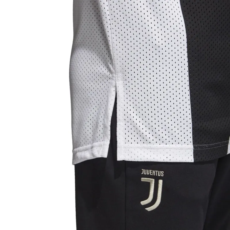 Adidas Juventus parte superior del tanque de Tanque blanco negro 2018/19