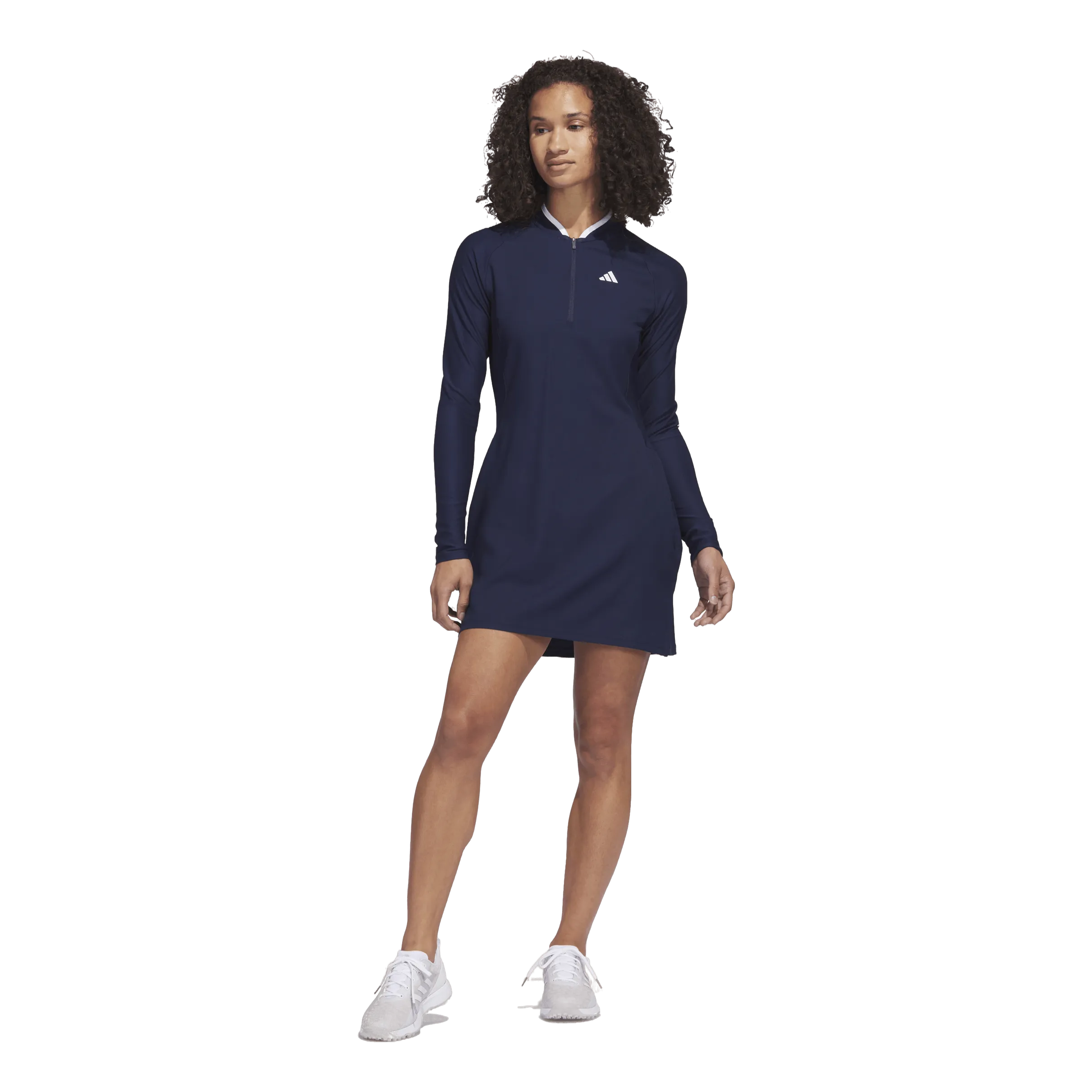 Adidas Long Sleeve Golf Dress Collegiate Navy