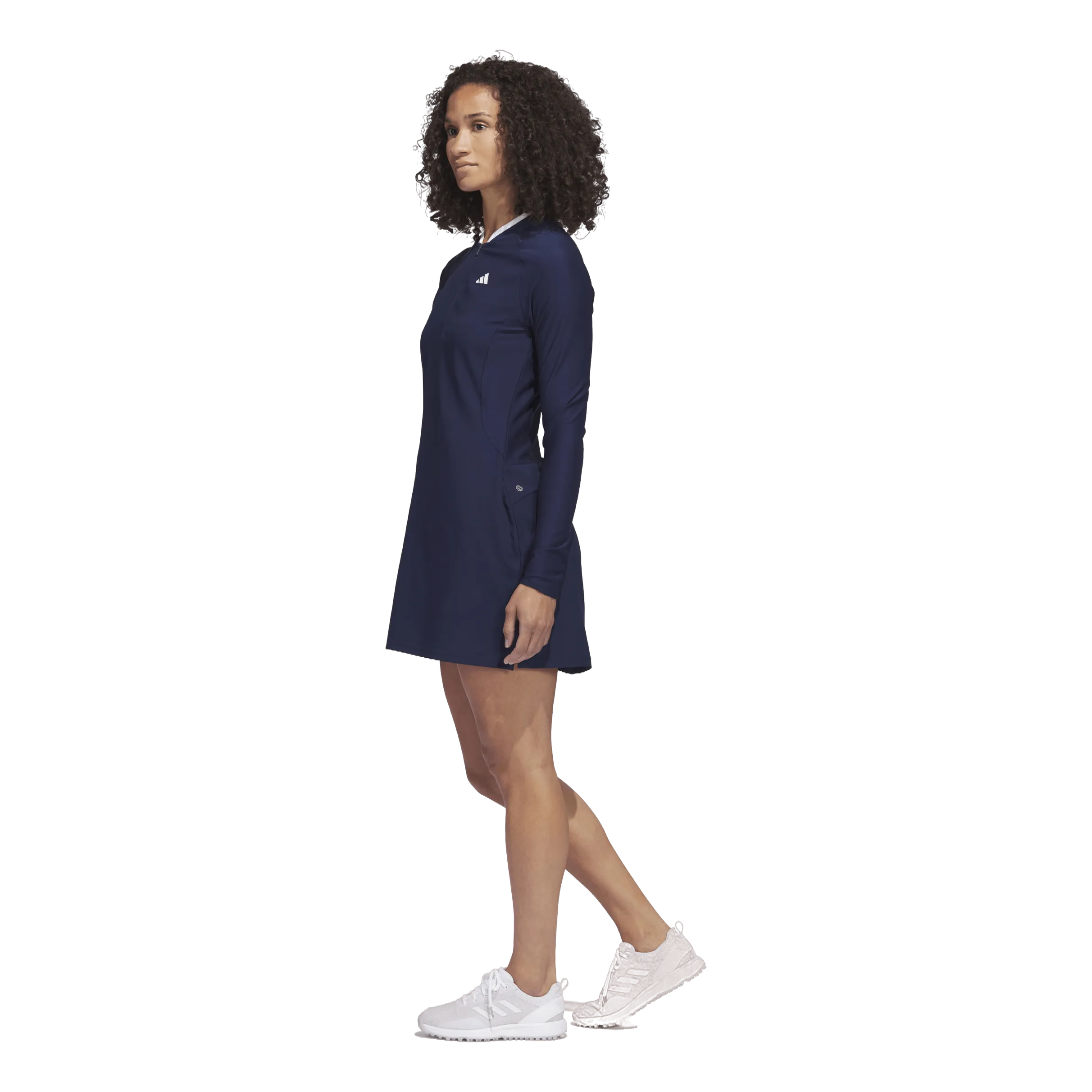 Adidas Long Sleeve Golf Dress Collegiate Navy