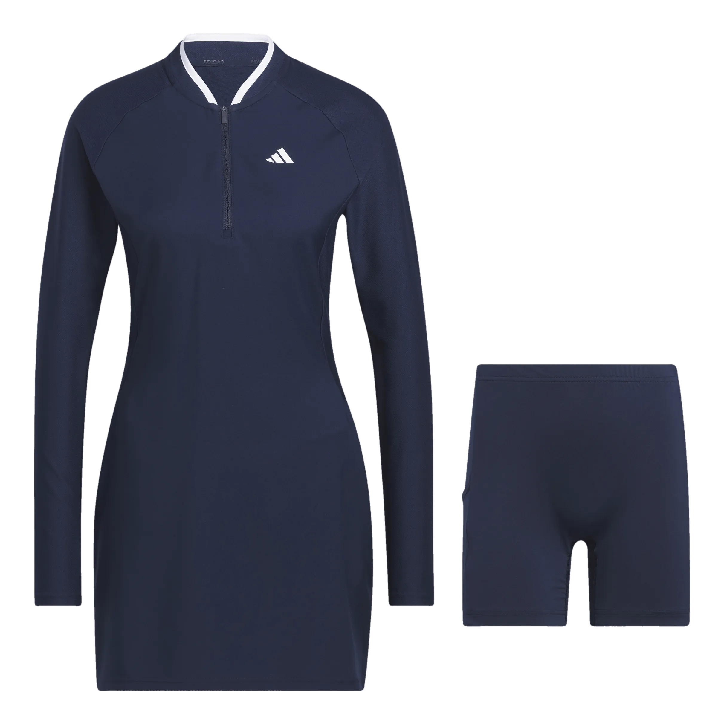 Adidas Long Sleeve Golf Dress Collegiate Navy
