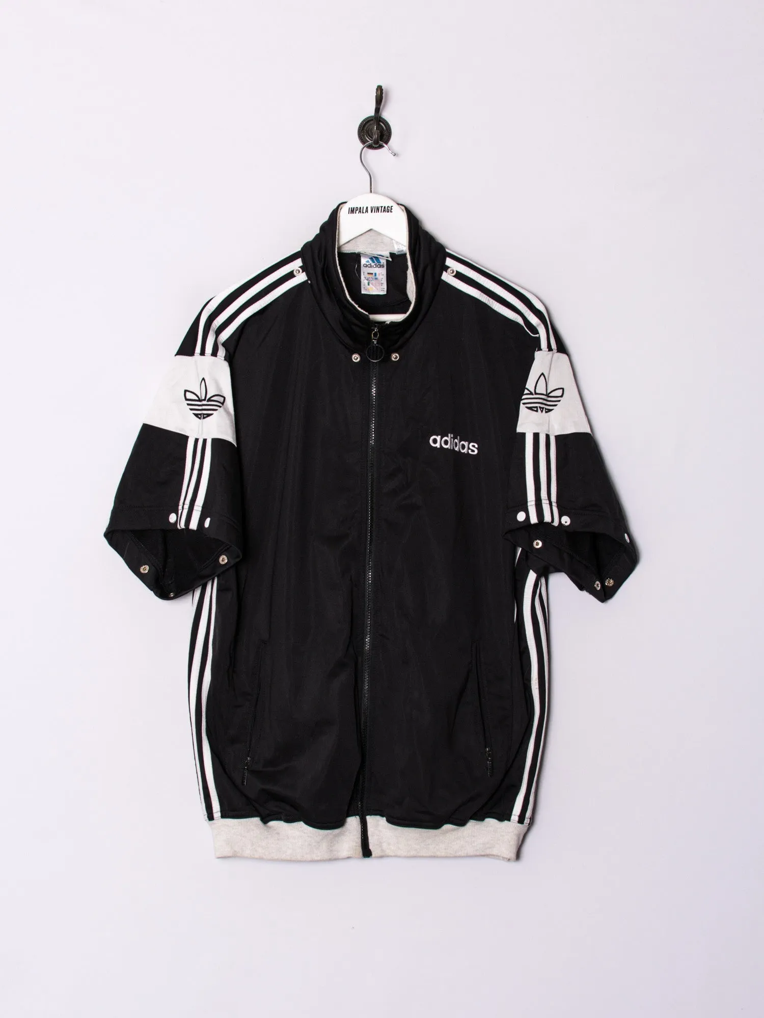 Adidas Originals Black Short Sleeves Track Jacket