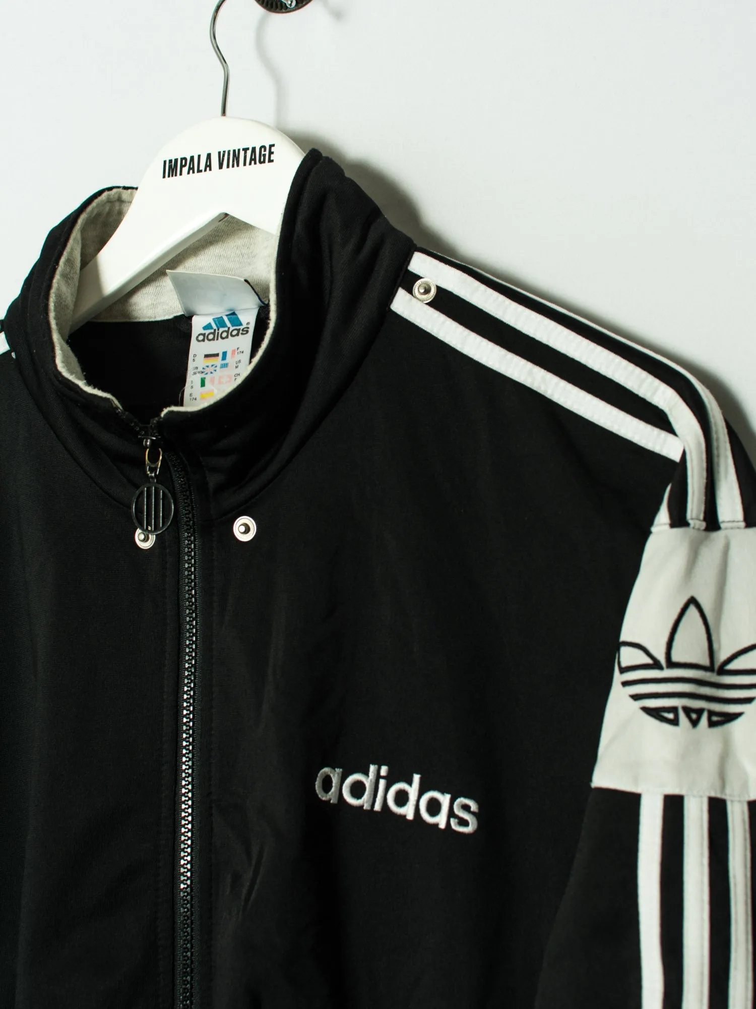 Adidas Originals Black Short Sleeves Track Jacket