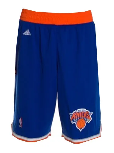 Adidas Short NBA Nicks (azul/naranja)