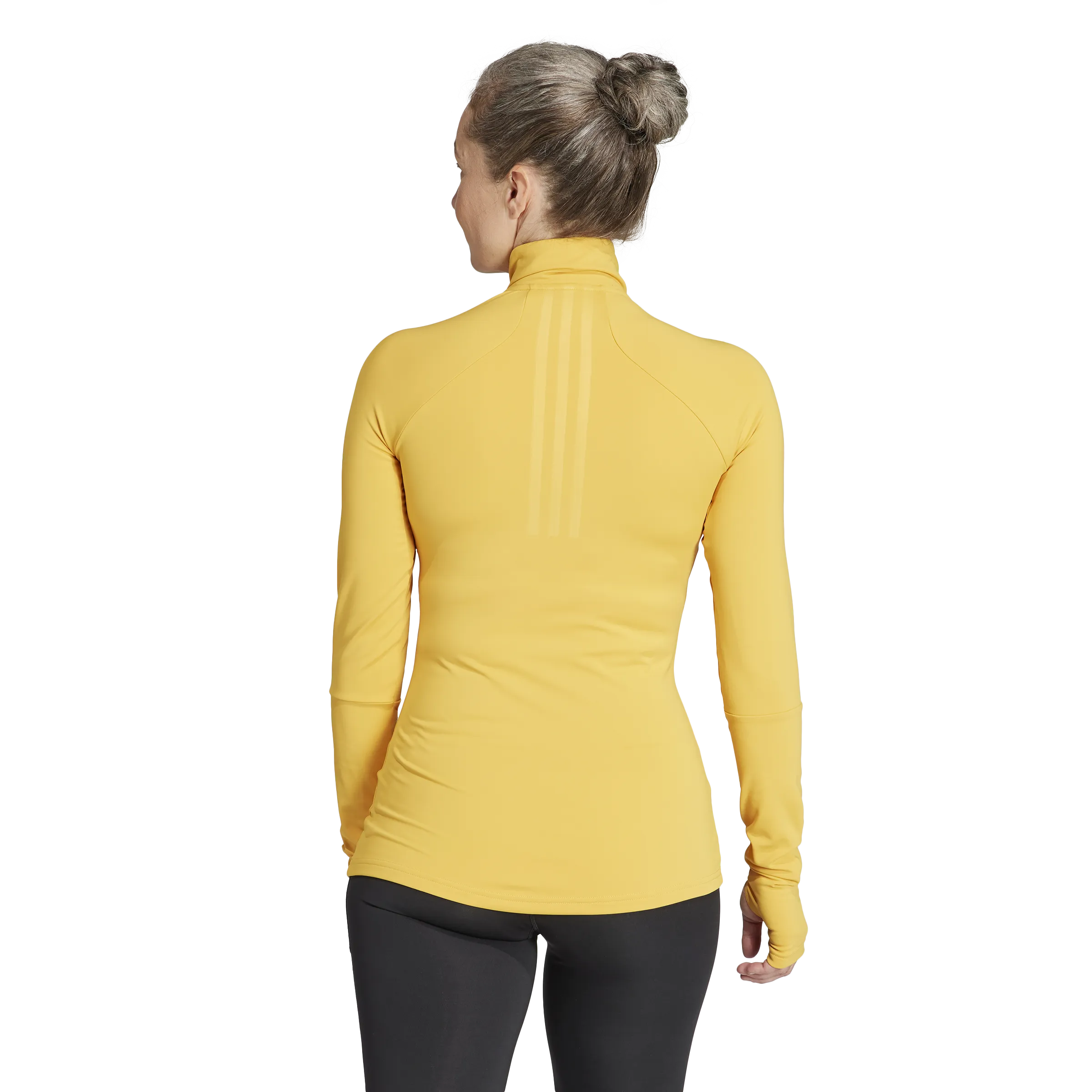 Adidas Techfit COLD.RDY 1/4 Zip Long Sleeve Training Top Preyel