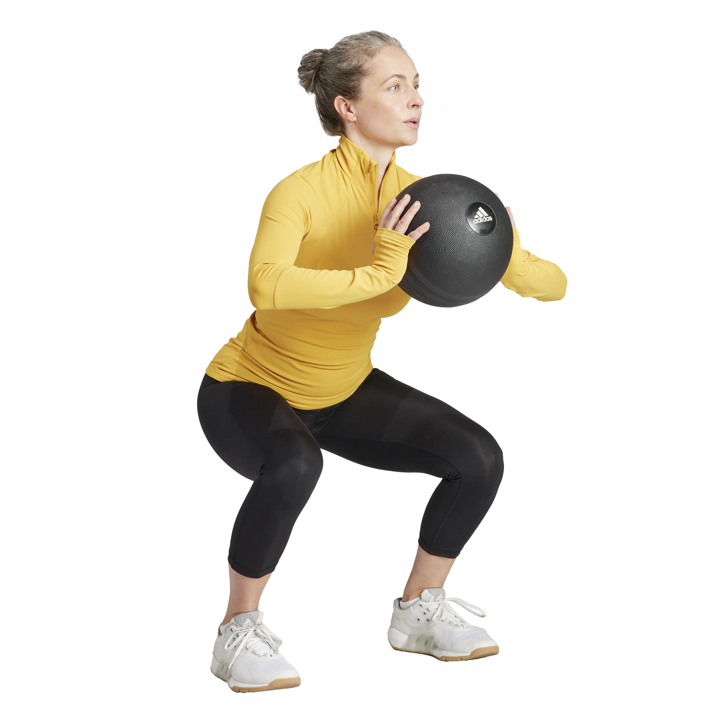 Adidas Techfit COLD.RDY 1/4 Zip Long Sleeve Training Top Preyel
