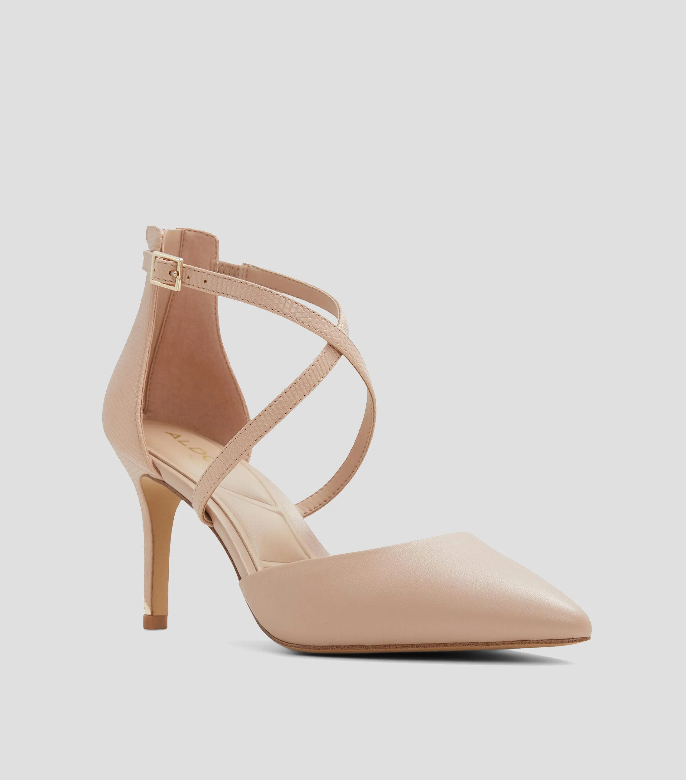 Aldo Zapatillas con Pulsera de Tacón Alto de Aguja Mujer