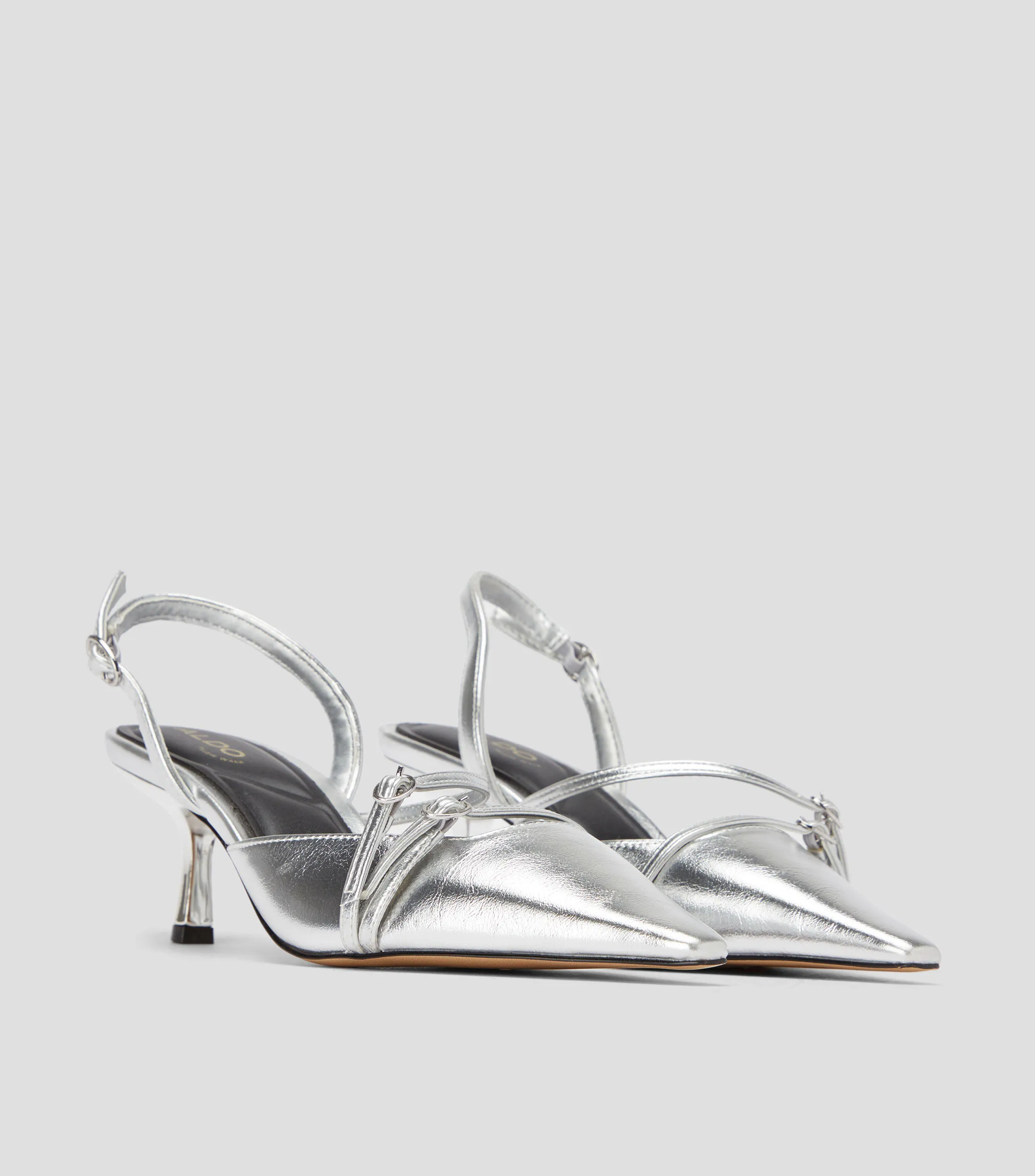 Aldo Zapatillas Slingback con tacón medio delgado Mujer
