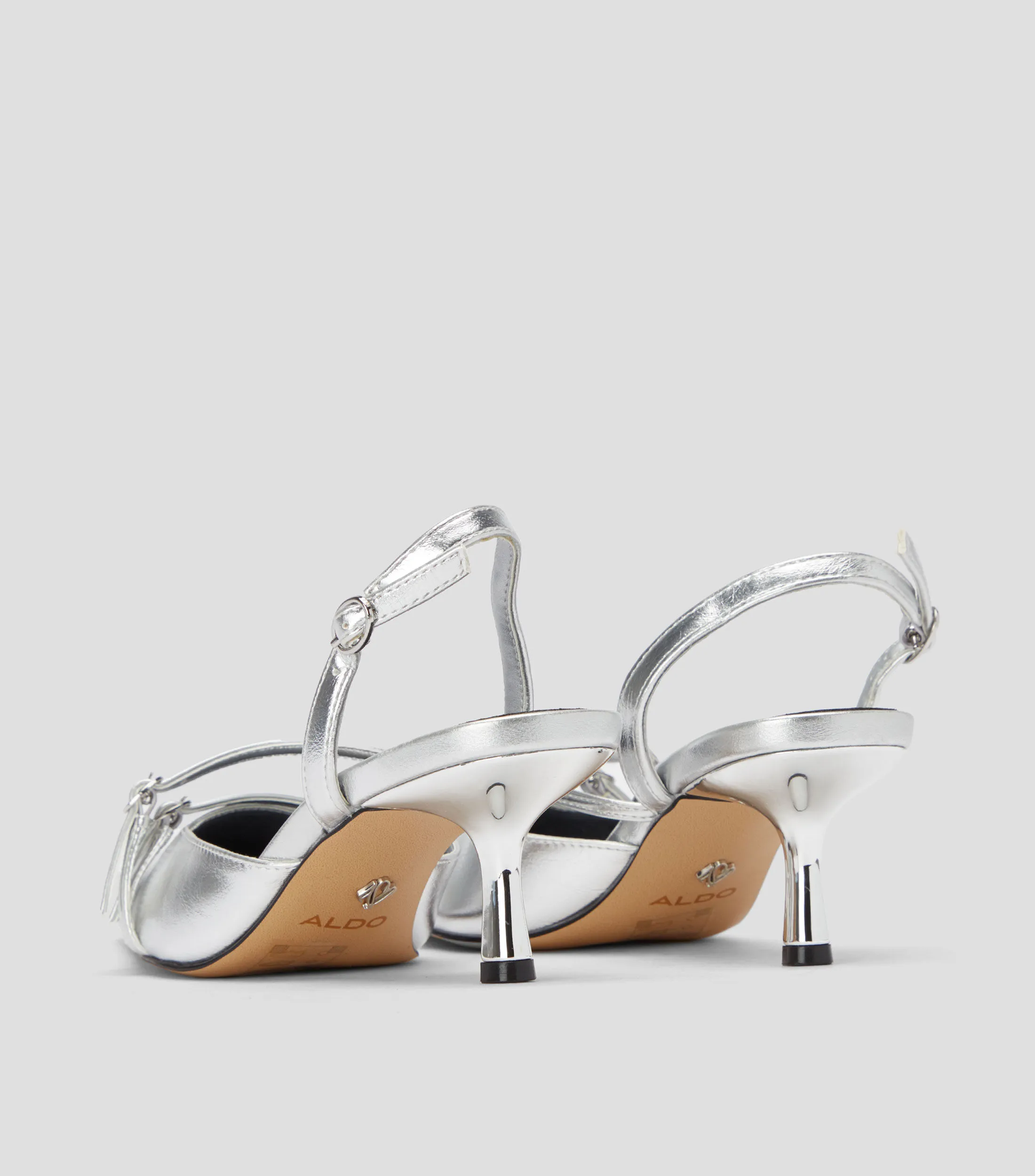 Aldo Zapatillas Slingback con tacón medio delgado Mujer