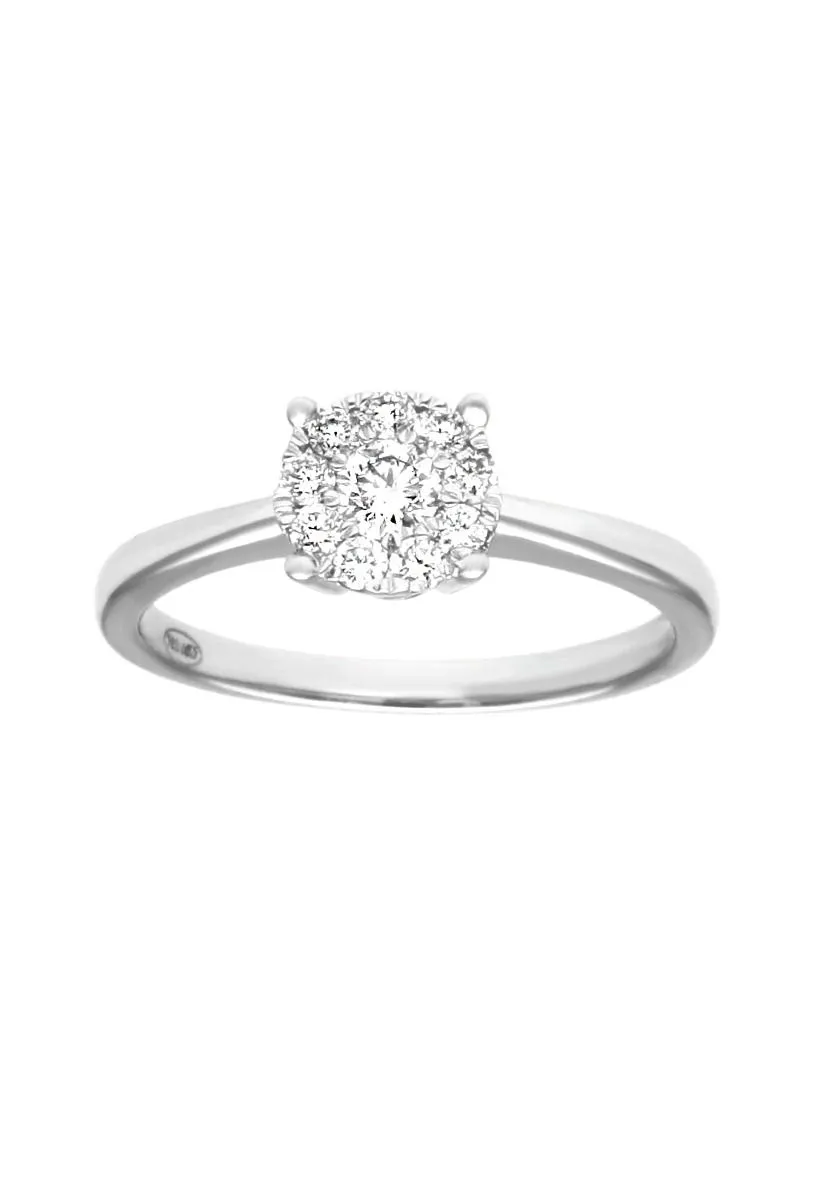 ANILLO DE COMPROMISO ORO BLANCO SOLITARIO ENGASTE INVISIBLE 243_HTAAAAAI