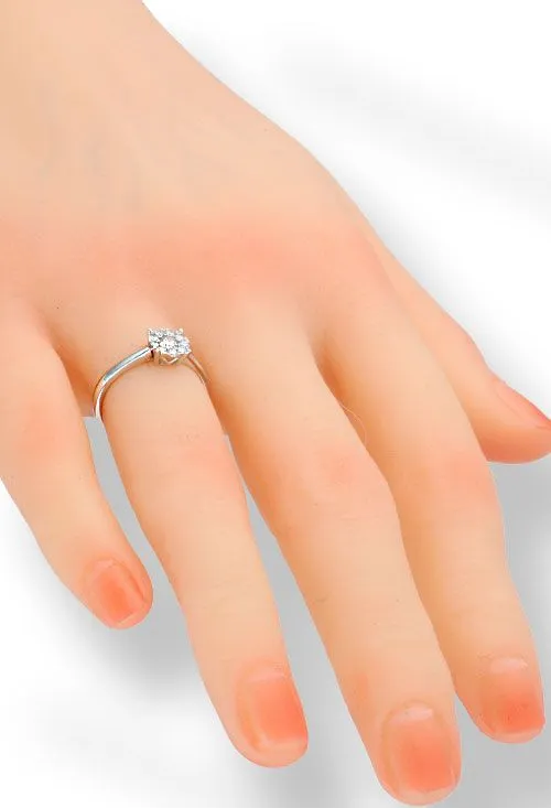 ANILLO DE COMPROMISO ORO BLANCO SOLITARIO ENGASTE INVISIBLE 243_HTAAAAAI
