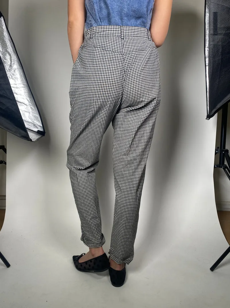 ANTHROPOLOGIE Pantalón De Vestir A Cuadros