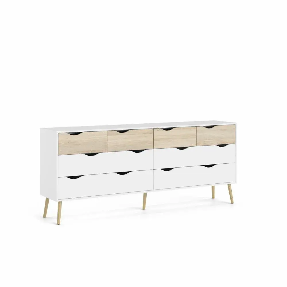 Aparador doble Oslo 195,7 x 39,1 x 81,7 cm