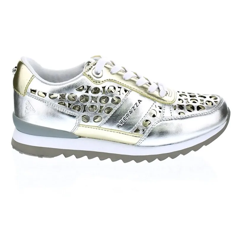 Apepazza Zapatillas Mujer Dauphine Plata