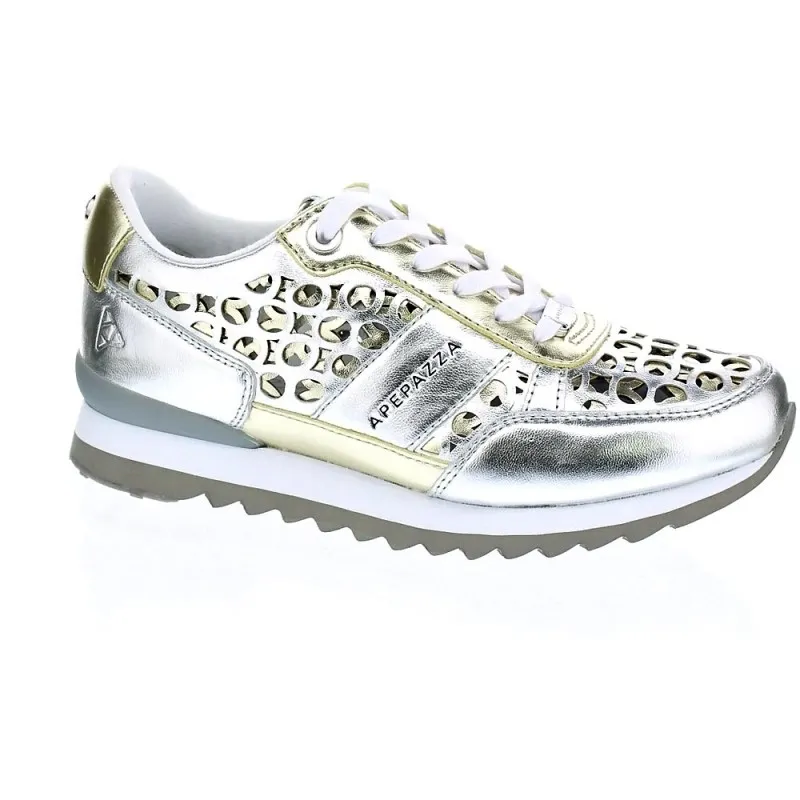 Apepazza Zapatillas Mujer Dauphine Plata