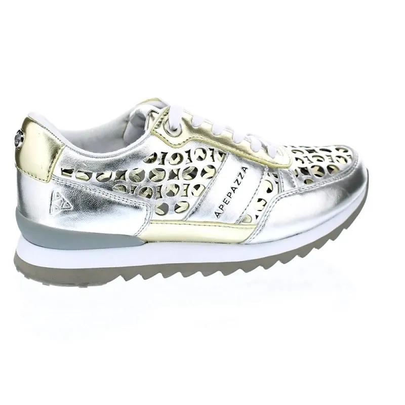 Apepazza Zapatillas Mujer Dauphine Plata