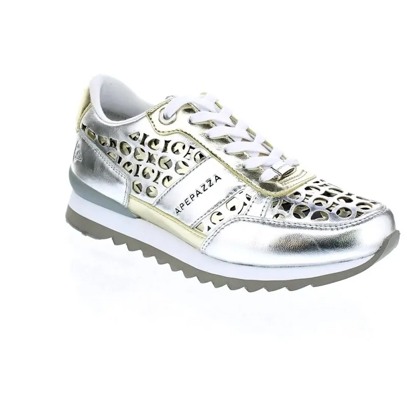 Apepazza Zapatillas Mujer Dauphine Plata
