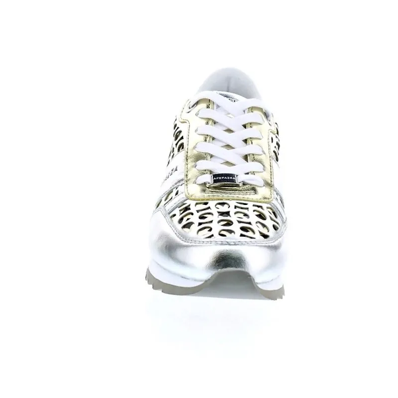 Apepazza Zapatillas Mujer Dauphine Plata