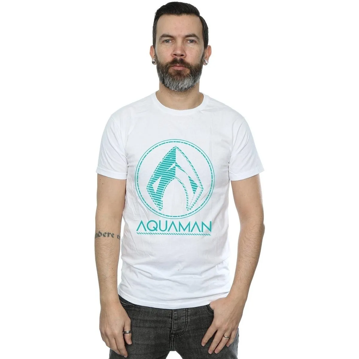 Aquaman Aqua Logo