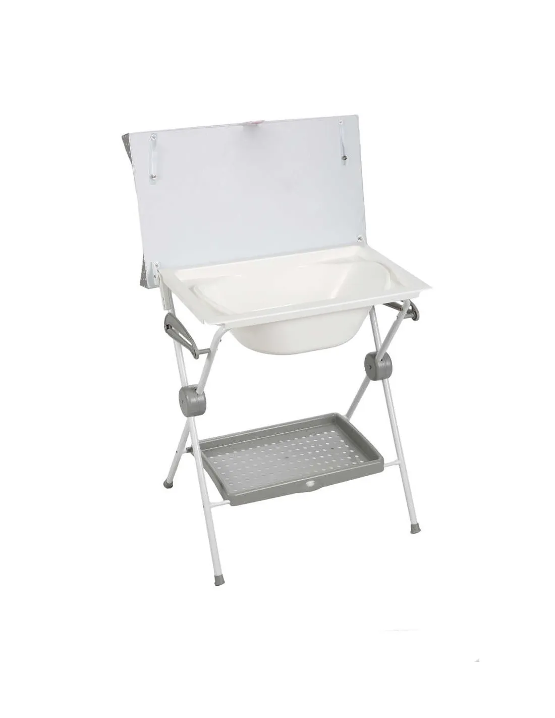 Bañera Plegable Lea Topos gris