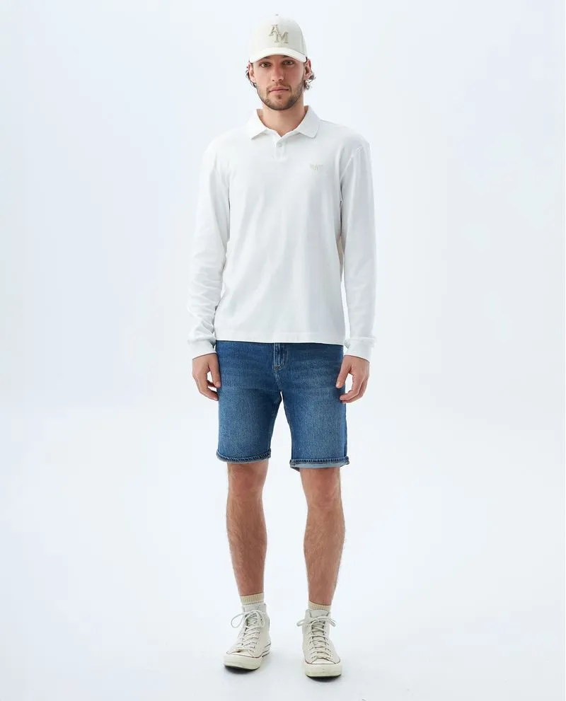 Bermuda tono medio para hombre