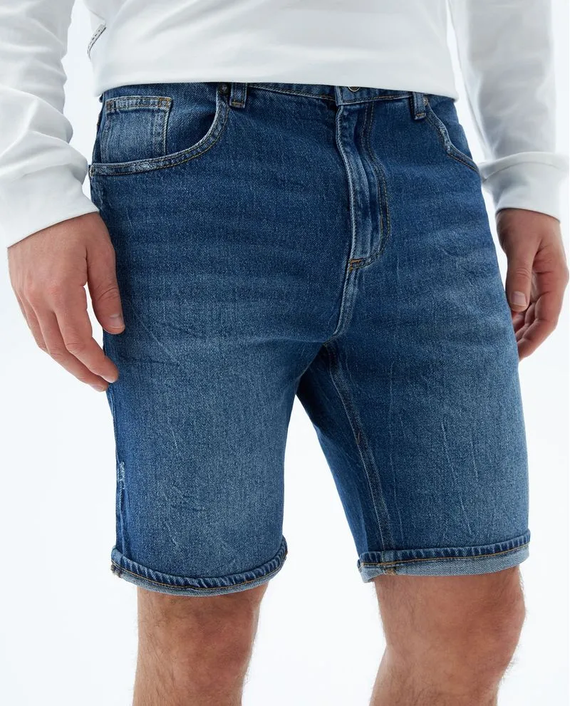 Bermuda tono medio para hombre