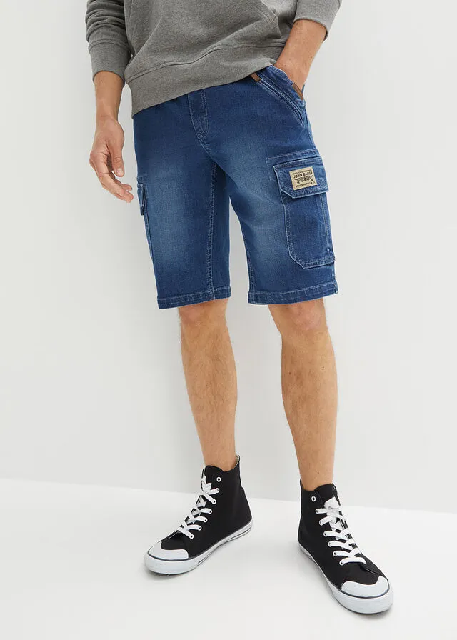 Bermuda vaquera Denim medio