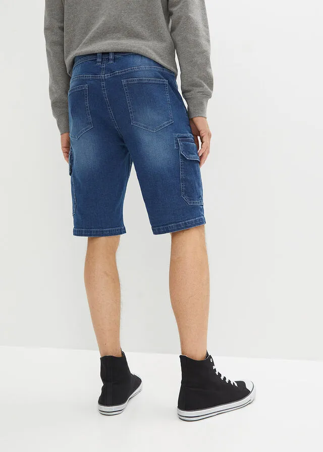 Bermuda vaquera Denim medio