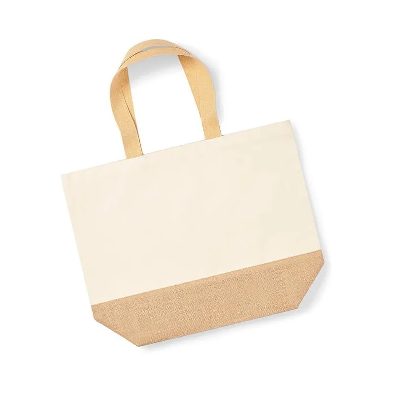 Bolsa Tote con base de yute XL de Westfordmill