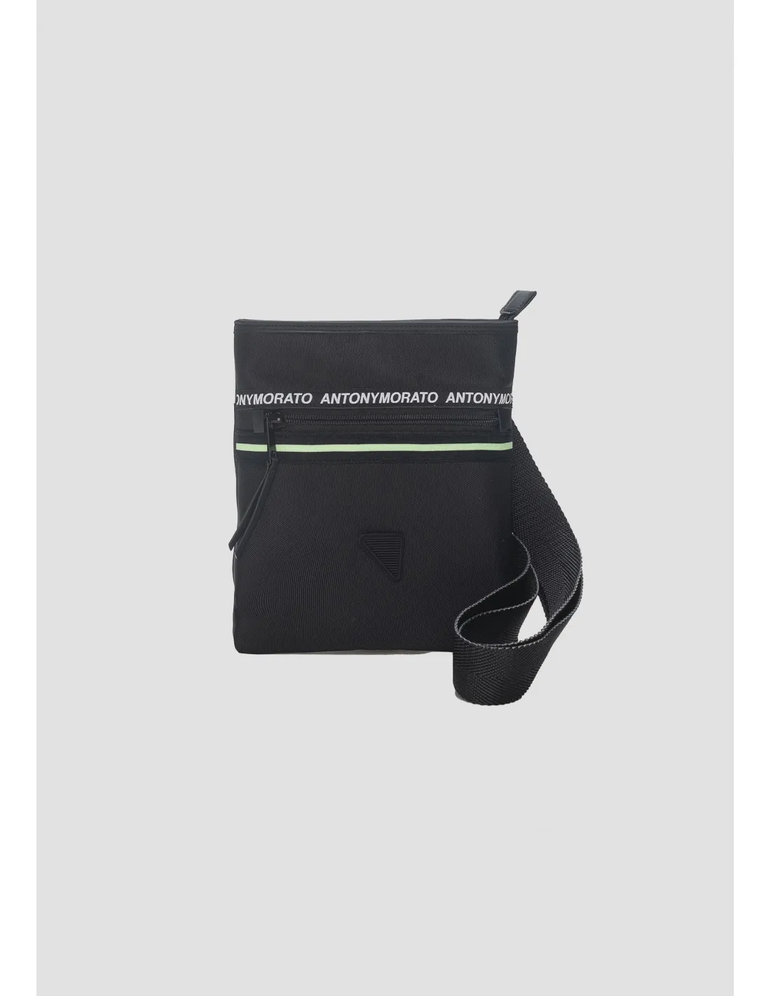 Bolso bandolera en nailon con logo de Antony Morato