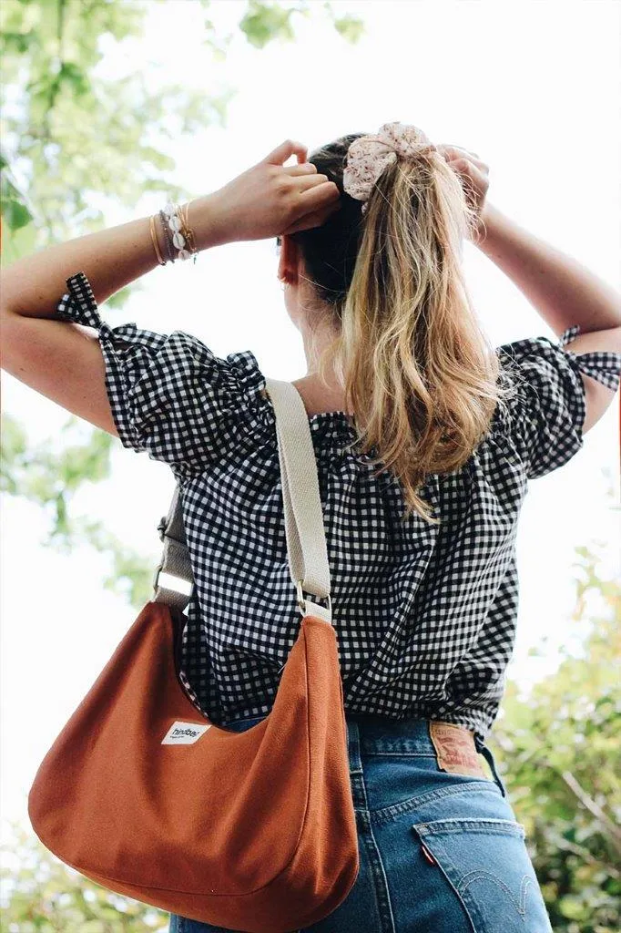 Bolso de hombro Rosa