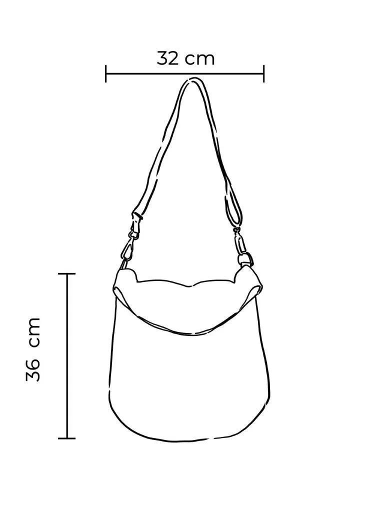 Bolso Mediano tapicería reciclada estampado