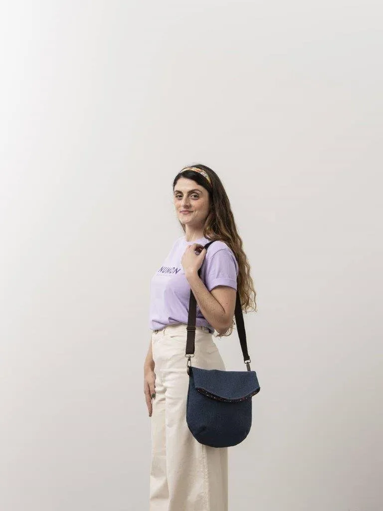 Bolso Mediano tapicería reciclada repelente al agua