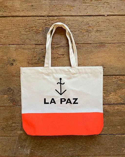 Bolso Tote Bag La Paz ecru fluor