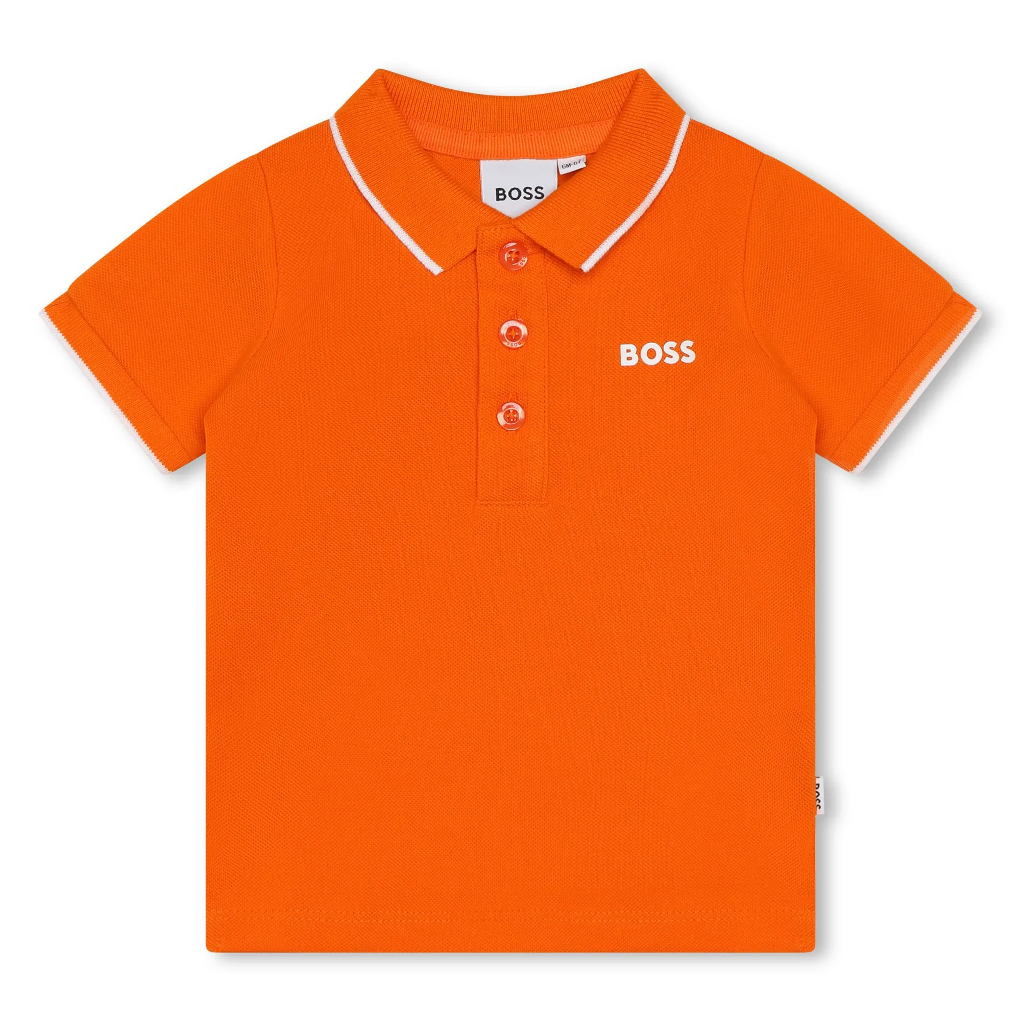 BOSS Polo algodón de manga corta