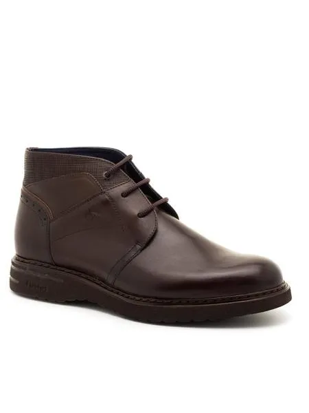 botines fluchos f0346 marrones para hombre