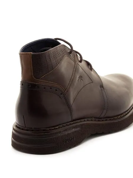 botines fluchos f0346 marrones para hombre