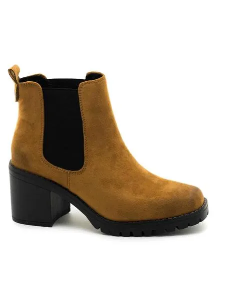 botines mtng 57978 cuero para mujer