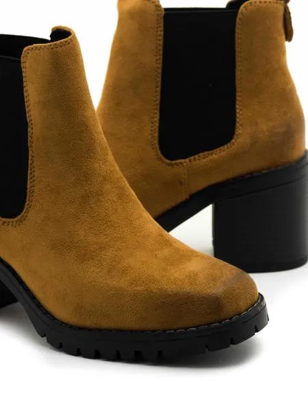 botines mtng 57978 cuero para mujer