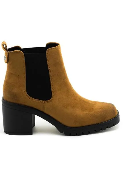 botines mtng 57978 cuero para mujer