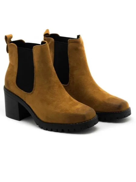 botines mtng 57978 cuero para mujer