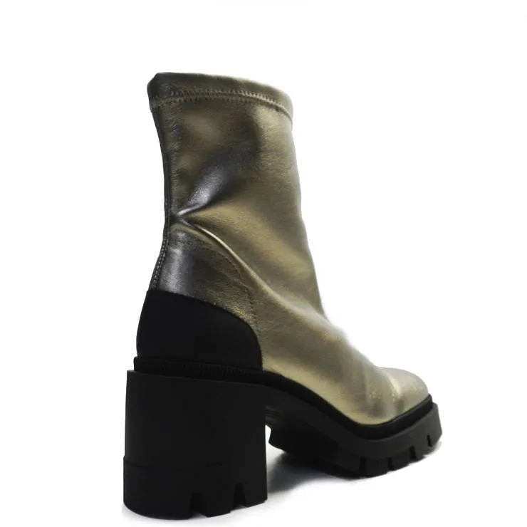 Botín Miss Elastic 77533 Bronce
