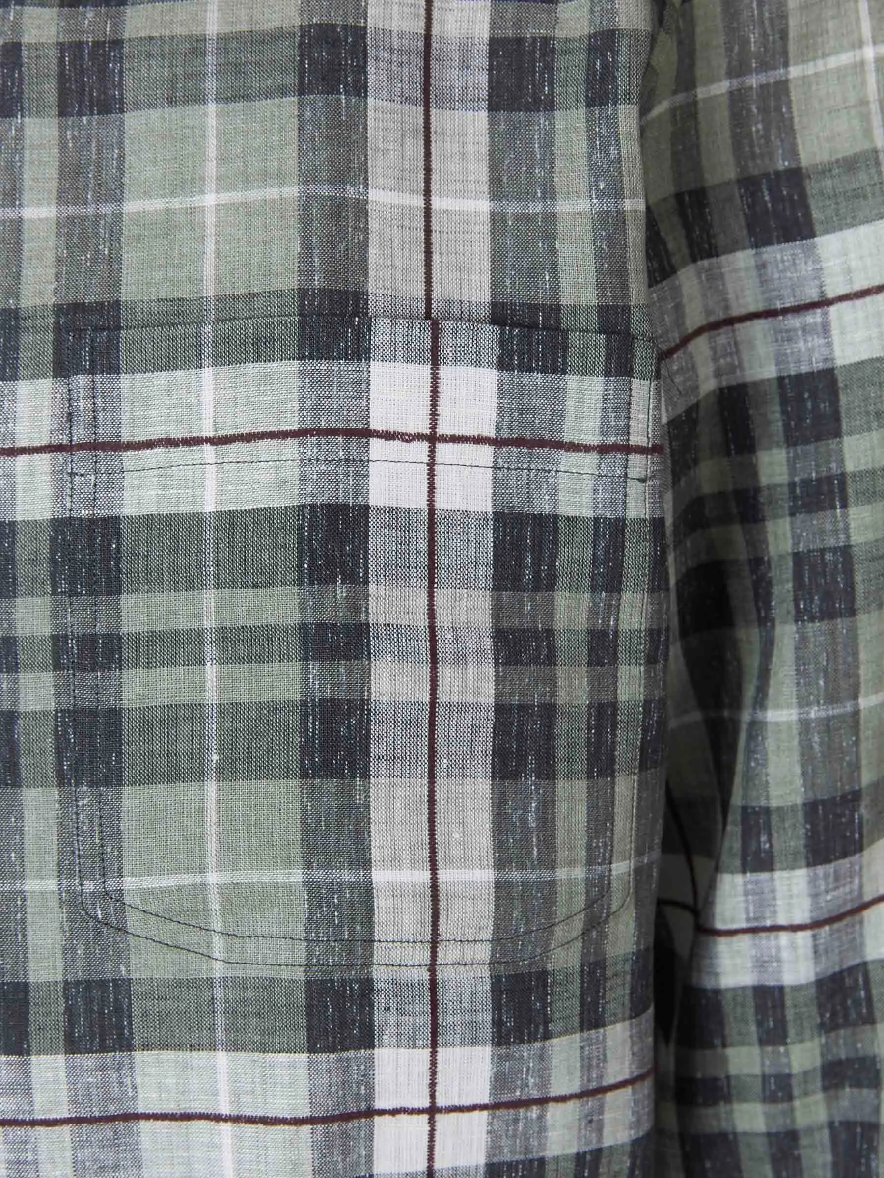 Brioni Camisa Motivo Cuadros
