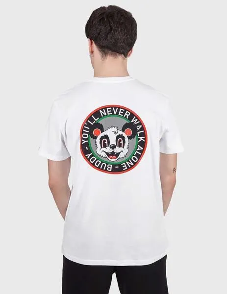 Buddy Bamboo Camiseta blanca para hombre