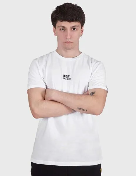 Buddy Bamboo Camiseta blanca para hombre