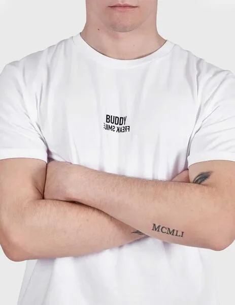 Buddy Bamboo Camiseta blanca para hombre