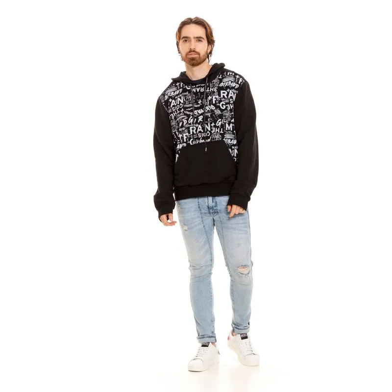 Buzo Hoodie Cerrado Para Hombre Girbaud