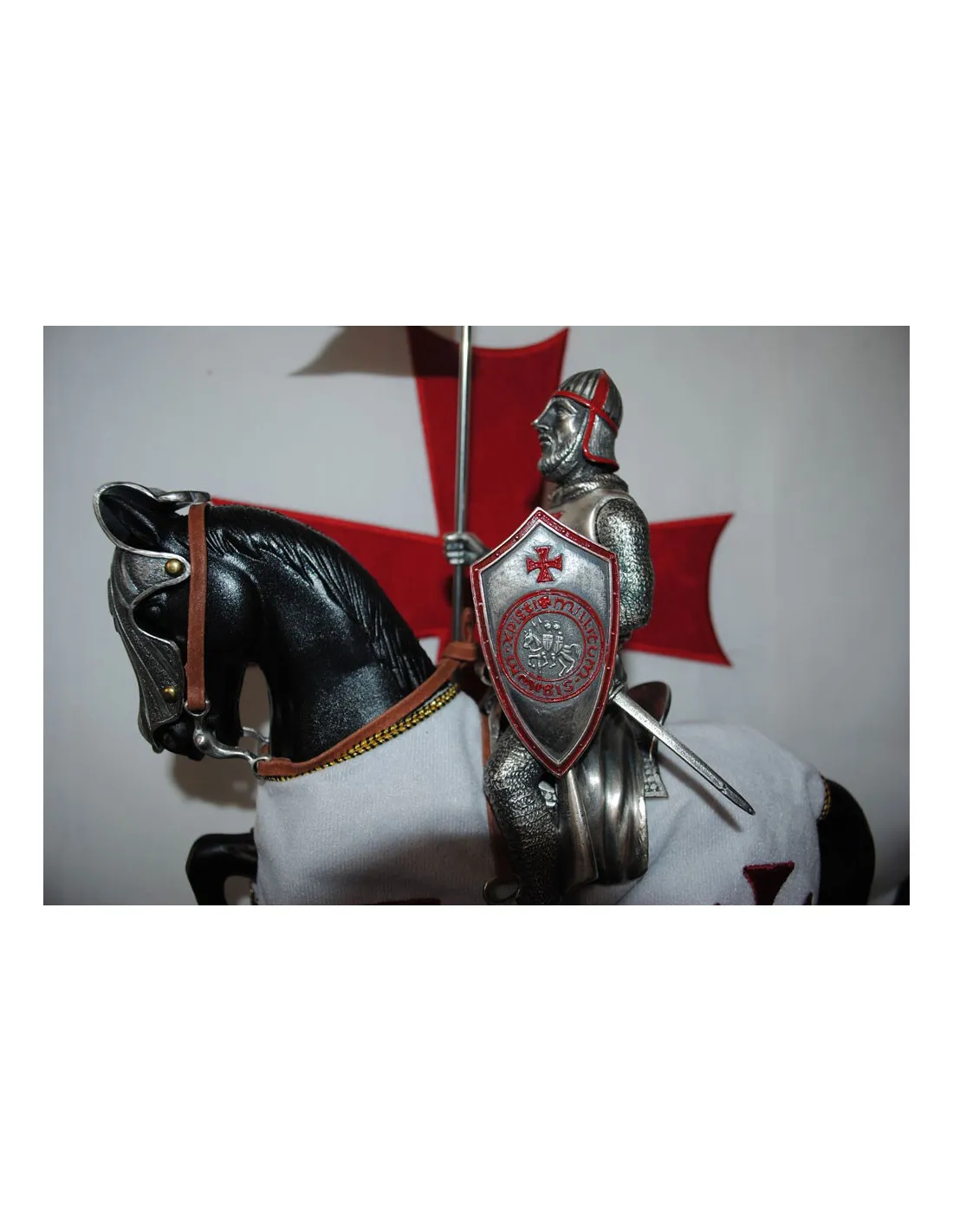Caballero Templario a Caballo (33 cms.)